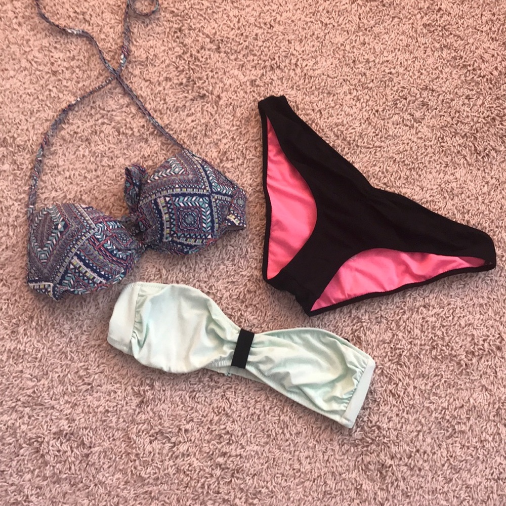 Victoria Secret Bikini and Pac Sun Bikini Top